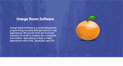 Desktop Screenshot of orangeroomsoftware.com